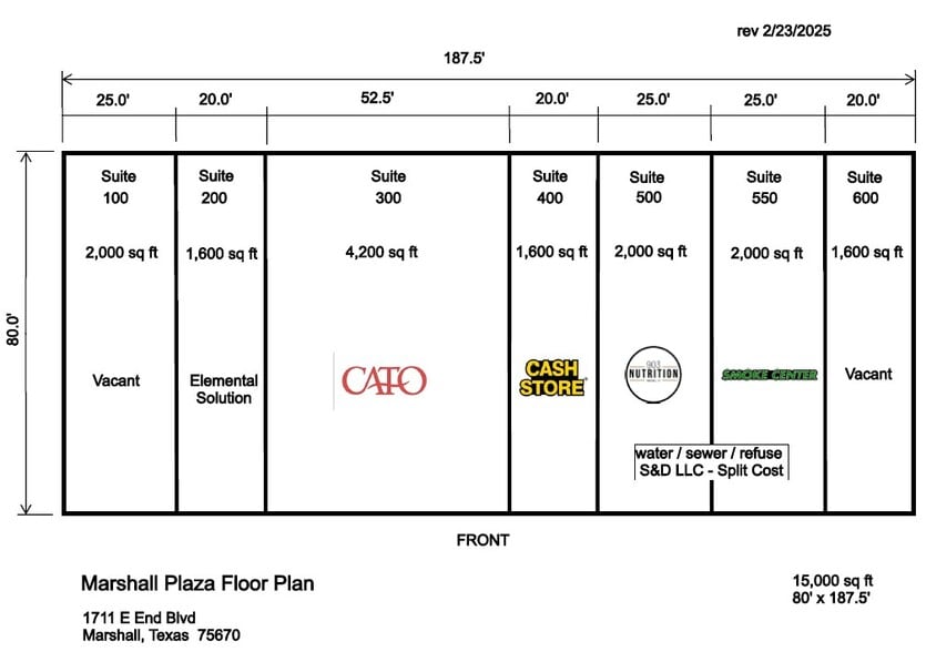1711 N East End Blvd, Marshall, TX for lease - Building Photo - Image 2 of 9
