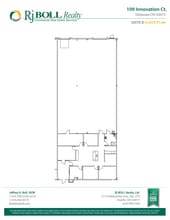 109 Innovation Ct, Delaware, OH for lease Floor Plan- Image 1 of 1