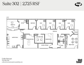 540 New Waverly Pl, Cary, NC à louer Plan d’étage- Image 1 de 1