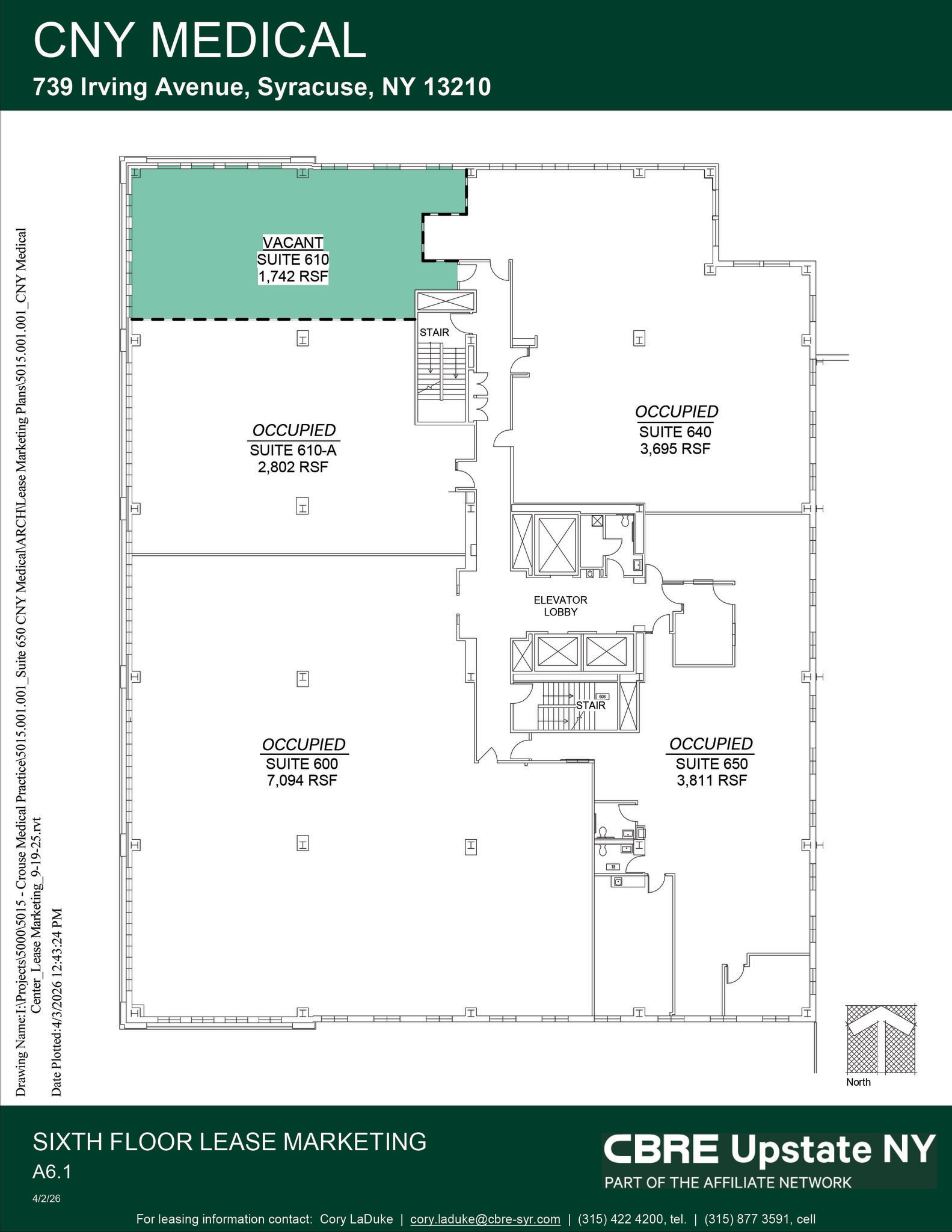 739 Irving Ave, Syracuse, NY for lease Typical Floor Plan- Image 1 of 1