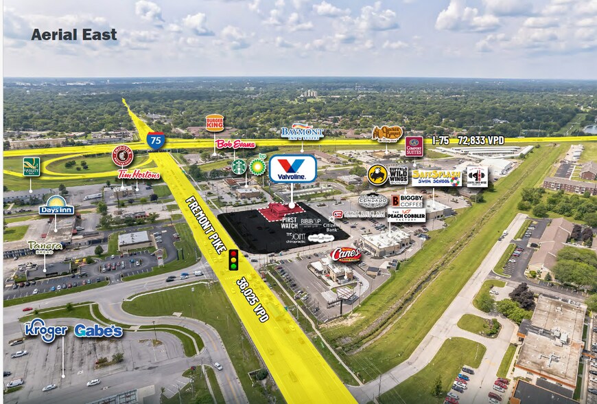 10662 Fremont Pike, Perrysburg, OH à vendre - Aérien - Image 2 de 4