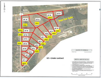 Plus de détails pour Kersey Road, Elko, GA - Terrain à vendre