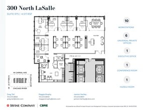 300 N LaSalle St, Chicago, IL for lease Site Plan- Image 1 of 2