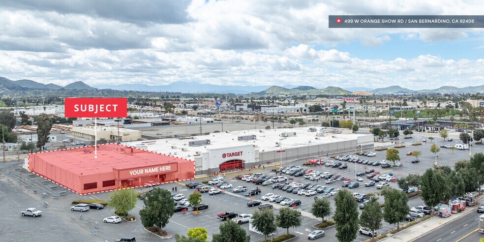 491-499 W Orange Show Rd, San Bernardino, CA à louer - Photo du bâtiment - Image 1 de 1