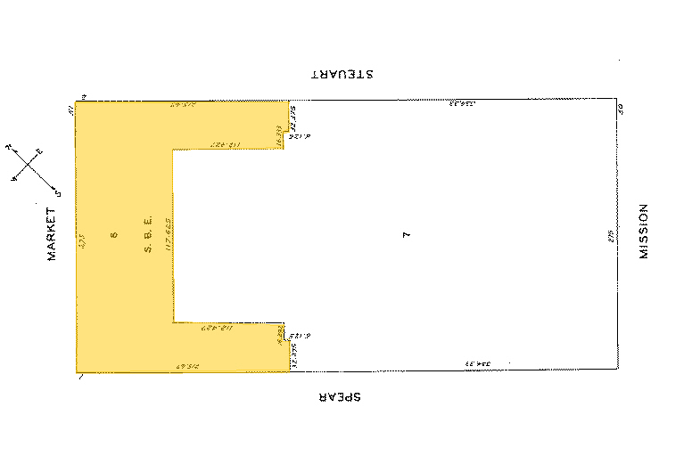 One Market Plz, San Francisco, CA à louer - Plan cadastral - Image 2 de 12