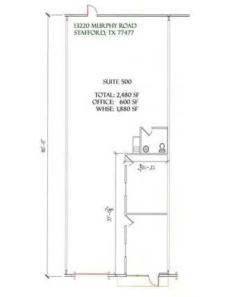 Plus de détails pour 13220 Murphy Rd, Stafford, TX - Industriel à louer