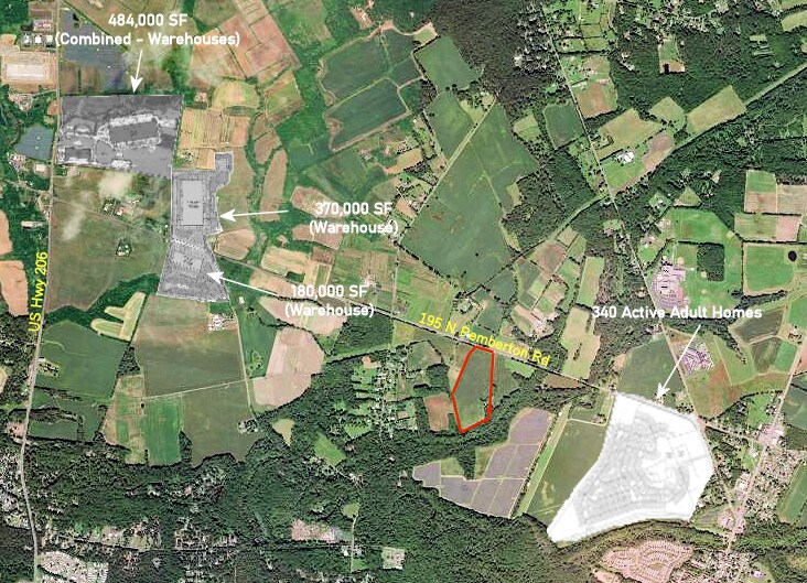 195 N Pemberton Road, Pemberton, NJ à vendre - Photo du bâtiment - Image 2 de 2