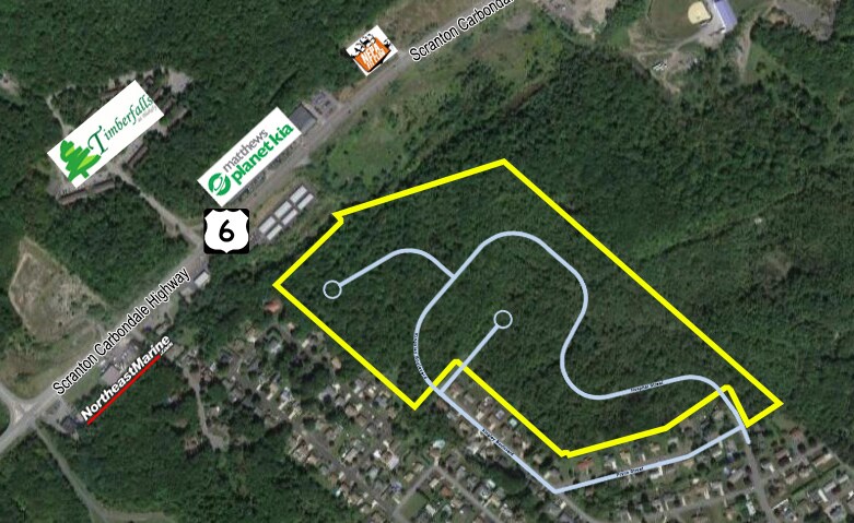 Hospital St, Blakely, PA à vendre - Photo du bâtiment - Image 1 de 4