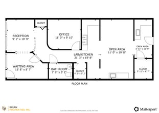 1201-1231 S Main St, Algonquin, IL for lease Floor Plan- Image 1 of 1