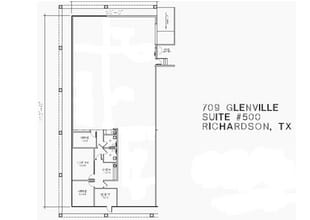 715 N Glenville Dr, Richardson, TX à louer Plan d’étage- Image 2 de 2