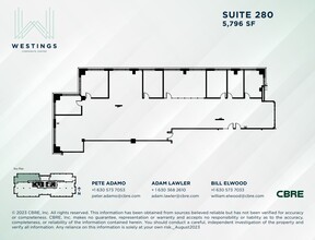 2056 Westings Ave, Naperville, IL à louer Plan d’étage- Image 1 de 2