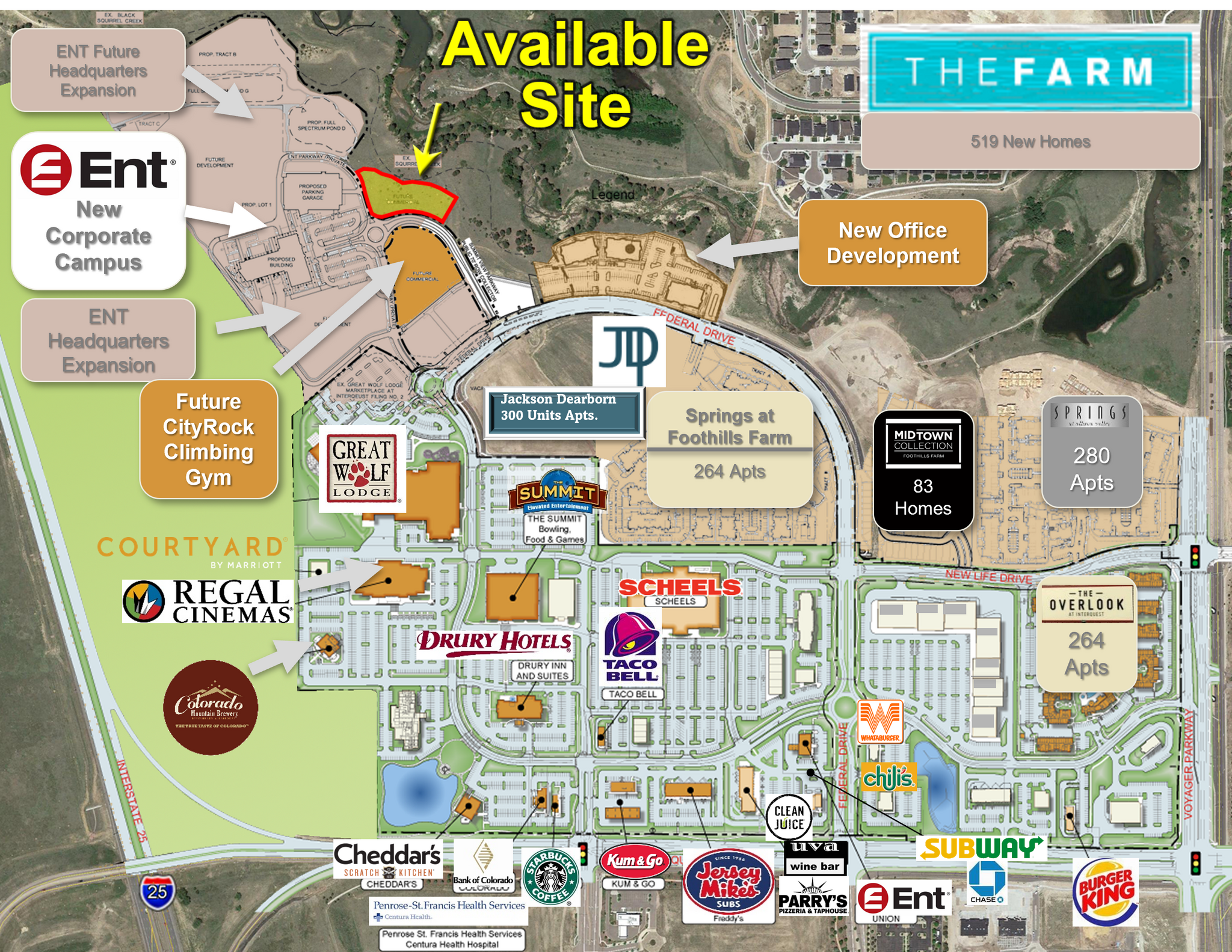 ENT Parkway & Federal Dr, Colorado Springs, CO à vendre Photo principale- Image 1 de 3