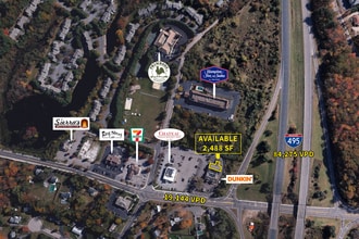 460-490 King St, Franklin, MA for lease Aerial- Image 1 of 7