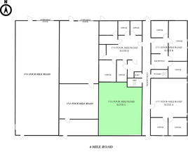 1711 4 Mile Rd NE, Grand Rapids, MI for lease Building Photo- Image 2 of 3