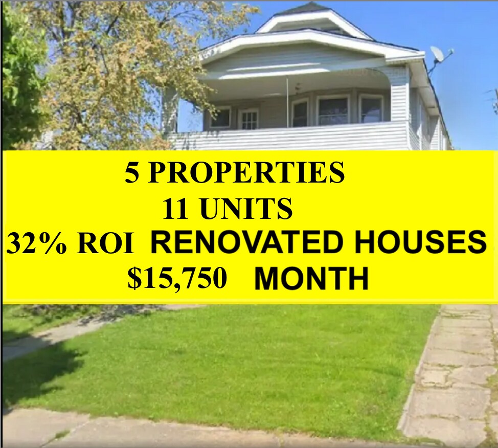 Cleveland Multi Family Portfolio portefeuille de 5 propriétés à vendre sur LoopNet.ca Photo du bâtiment- Image 1 de 6