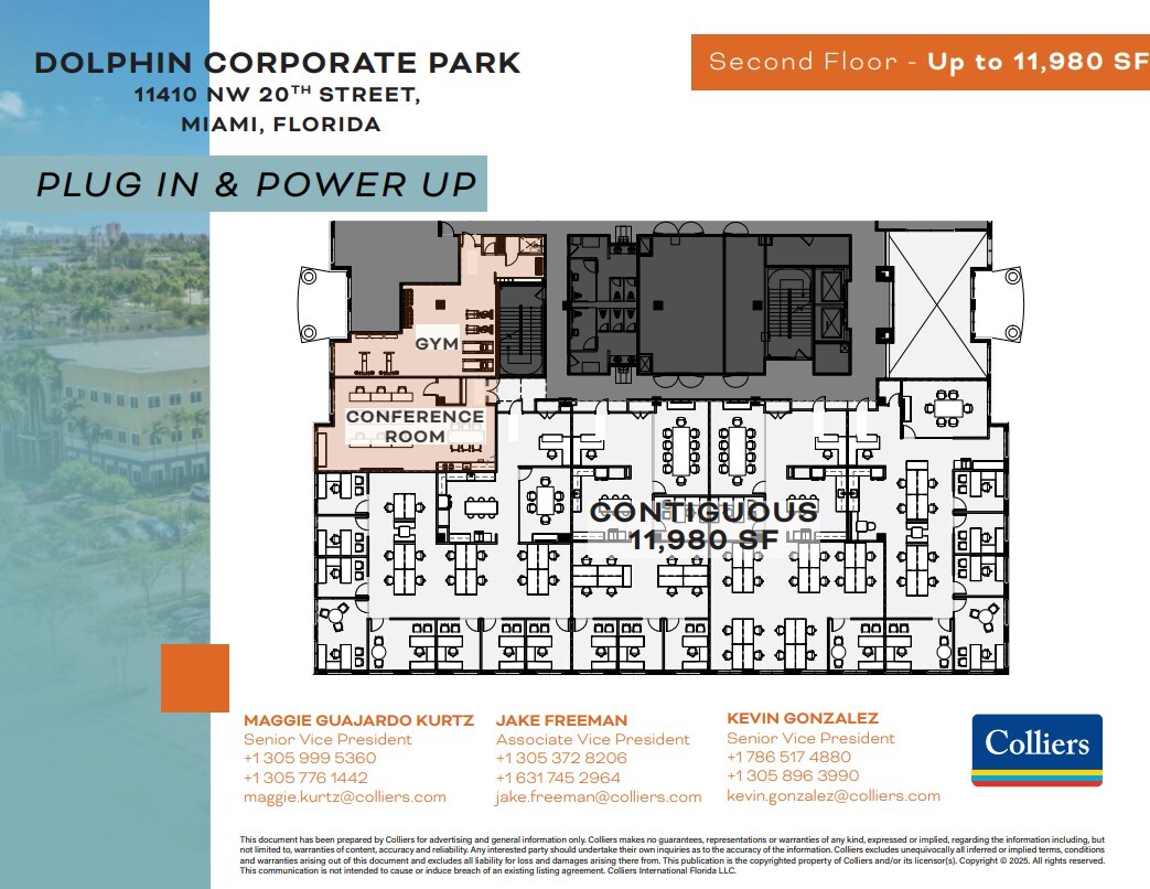 11410 NW 20th St, Miami, FL for lease Floor Plan- Image 1 of 1