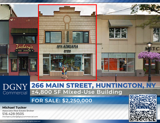 Plus de détails pour 266 Main St, Huntington, NY - Vente au détail à vendre