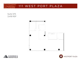 102 Westport Plaza Dr, Saint Louis, MO for lease Site Plan- Image 1 of 1