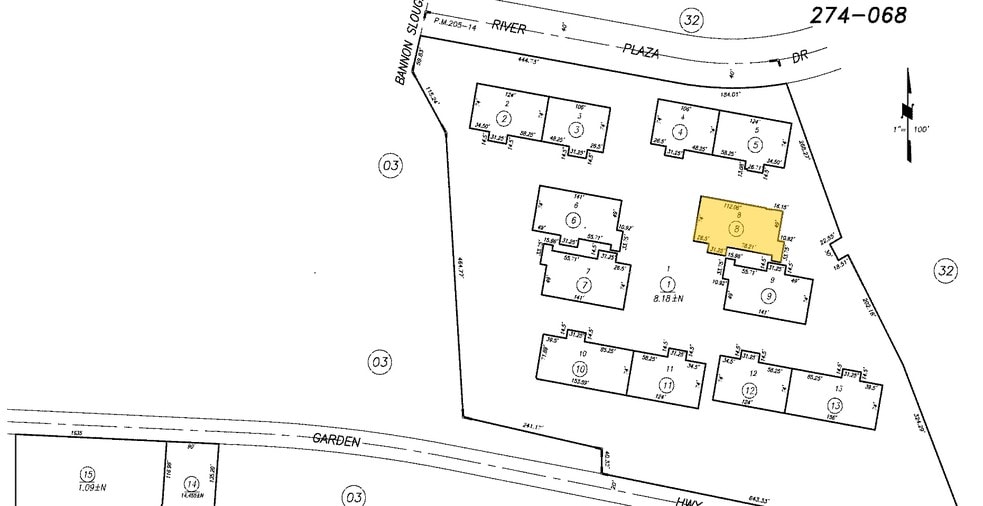 2530 River Plaza Dr, Sacramento, CA à louer - Plan cadastral - Image 2 de 2