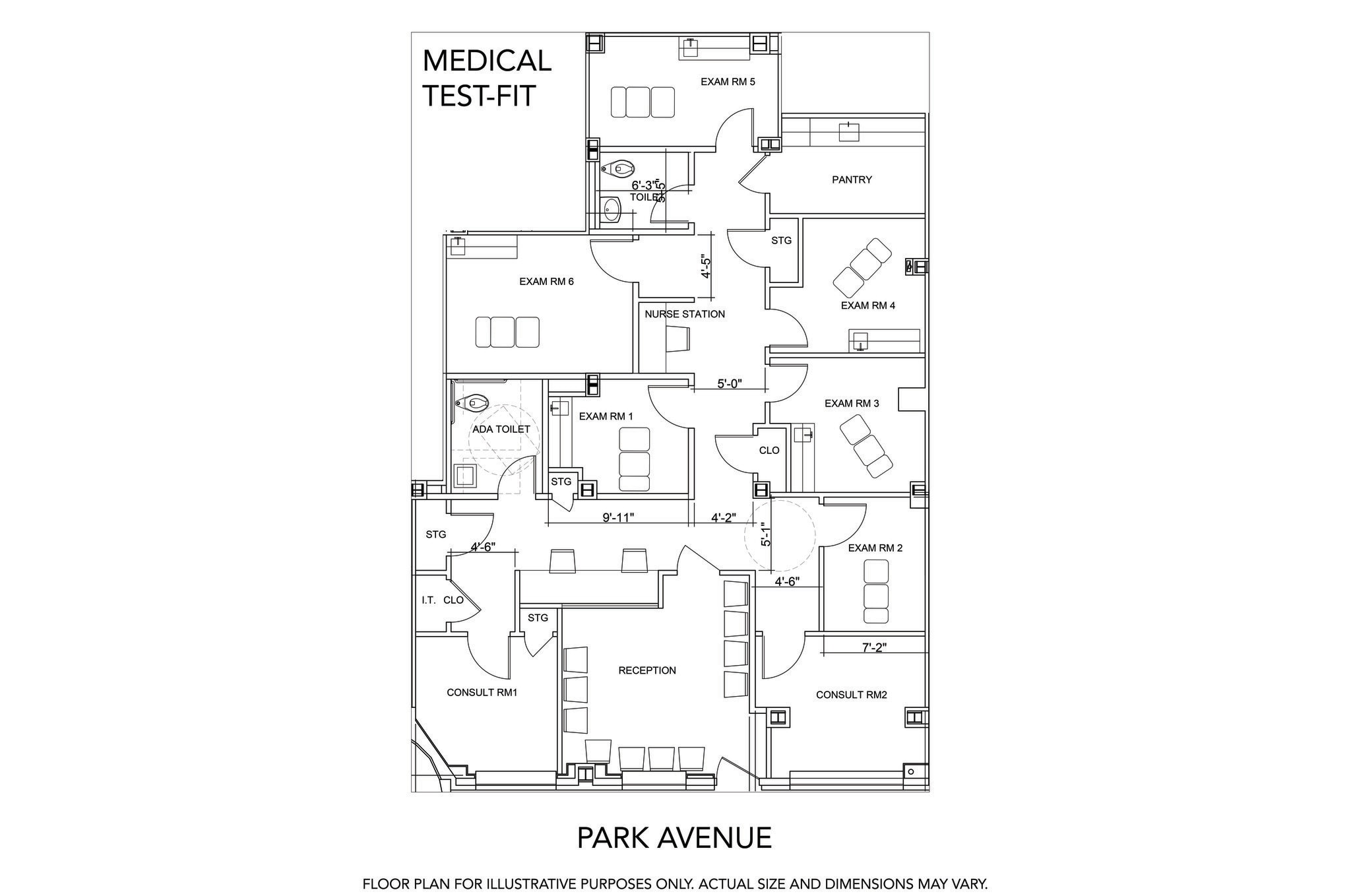 40 Park Ave, New York, NY à louer Plan d’étage- Image 1 de 1