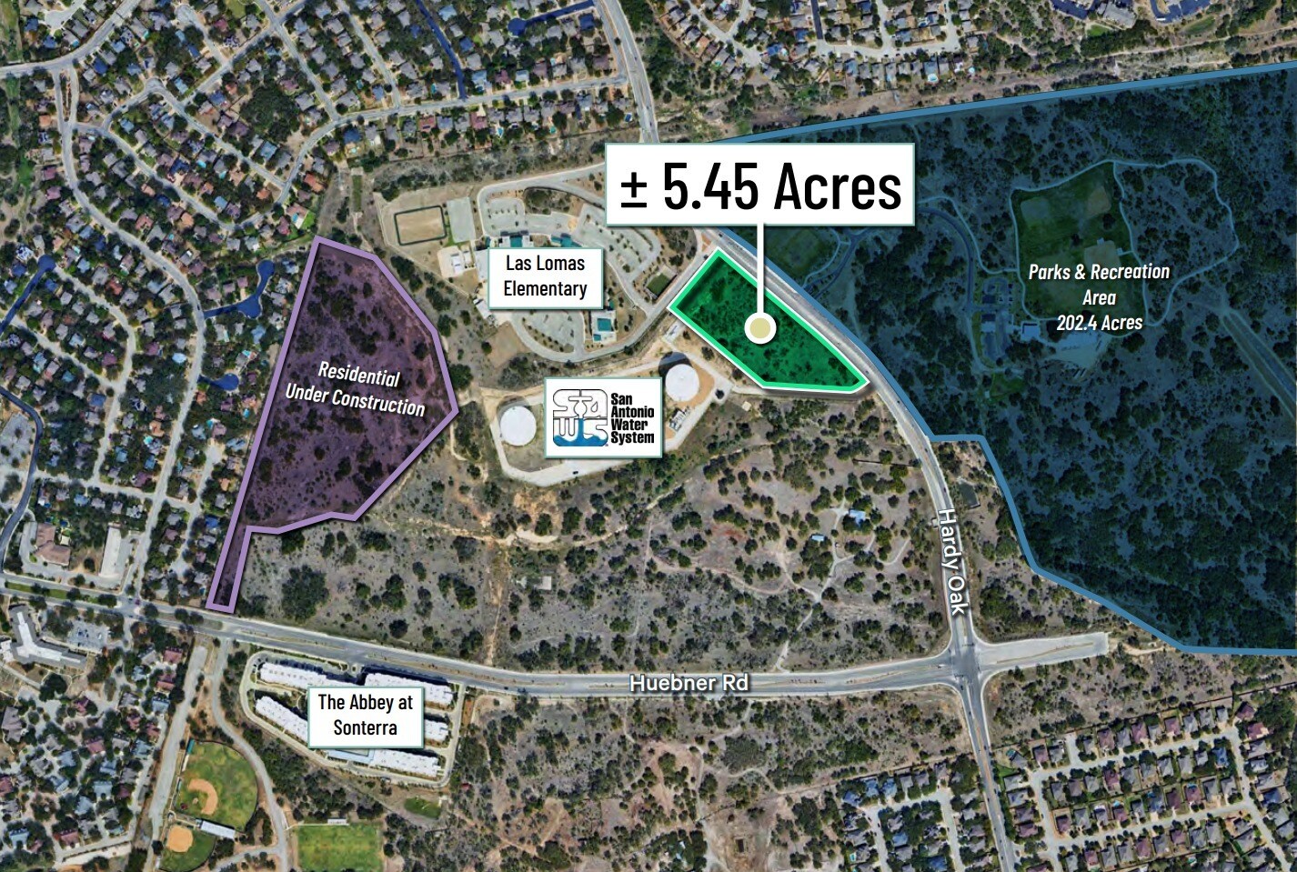 Hardy Oak Blvd & Huebner Road, San Antonio, TX à vendre Photo du bâtiment- Image 1 de 5