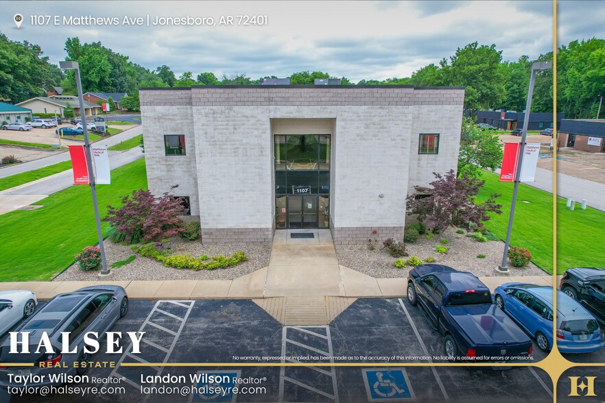 1107 E Matthews Ave, Jonesboro, AR à vendre - Photo du bâtiment - Image 2 de 4