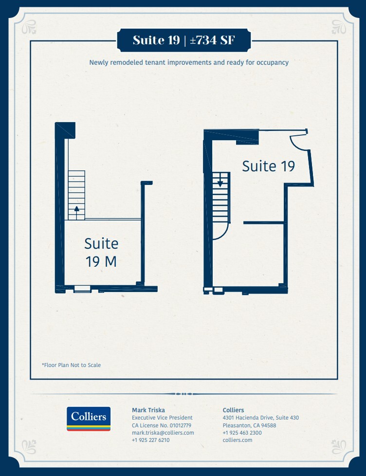 2222 2nd St, Livermore, CA à louer Plan d’étage- Image 1 de 2