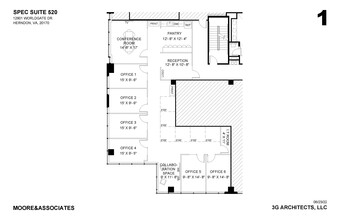 12851 Worldgate Dr, Herndon, VA à louer Plan d  tage- Image 2 de 5