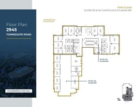 2945 Townsgate Rd, Westlake Village, CA for lease Floor Plan- Image 2 of 2