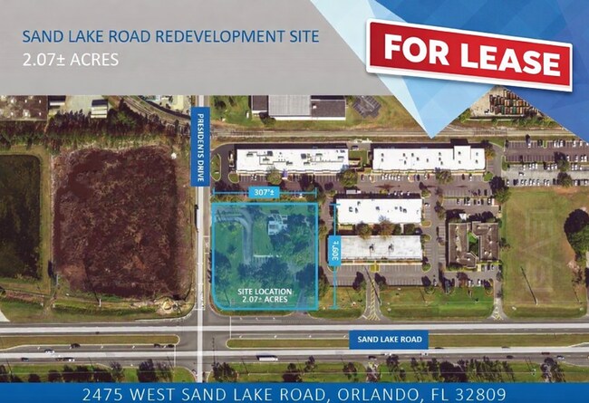 Plus de détails pour 2475 Sand Lake Rd, Orlando, FL - Commerce de détail à louer