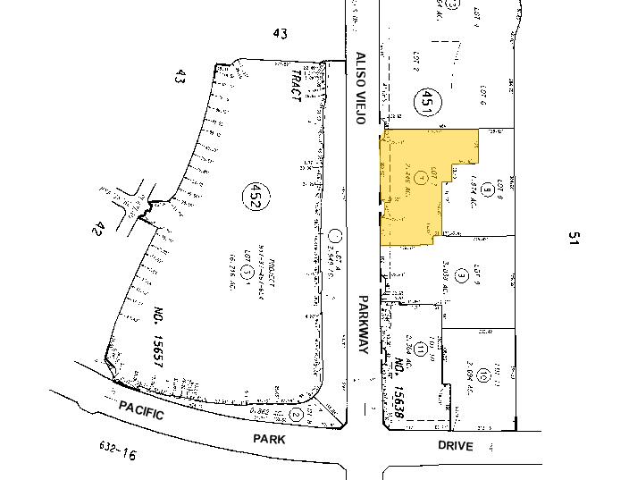 26800 Aliso Viejo Pky, Aliso Viejo, CA à louer - Plan cadastral - Image 2 de 10
