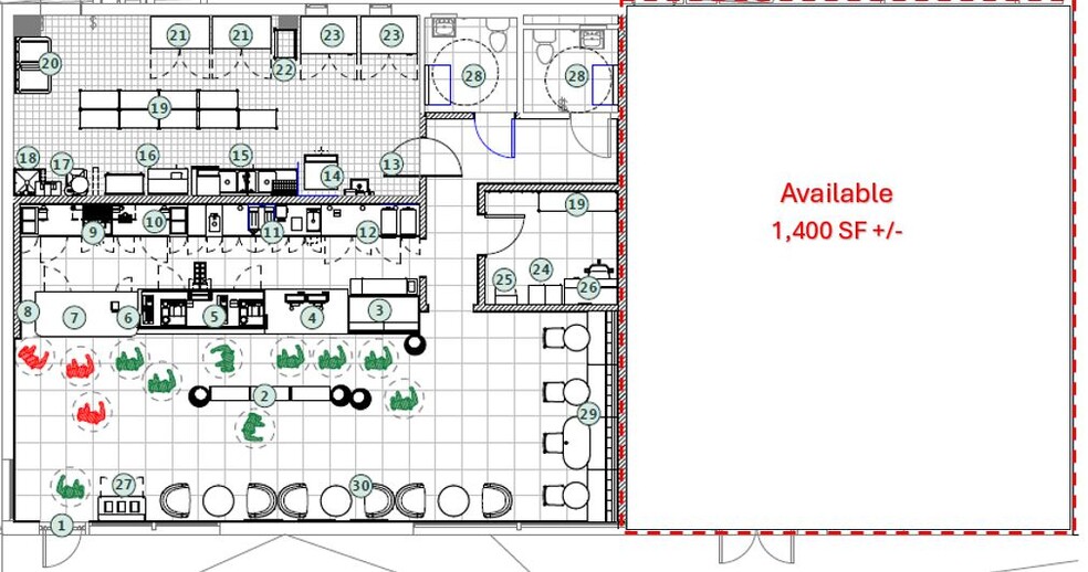 3170-3174 Gulf of Mexico Dr, Longboat Key, FL for lease - Floor Plan - Image 3 of 5