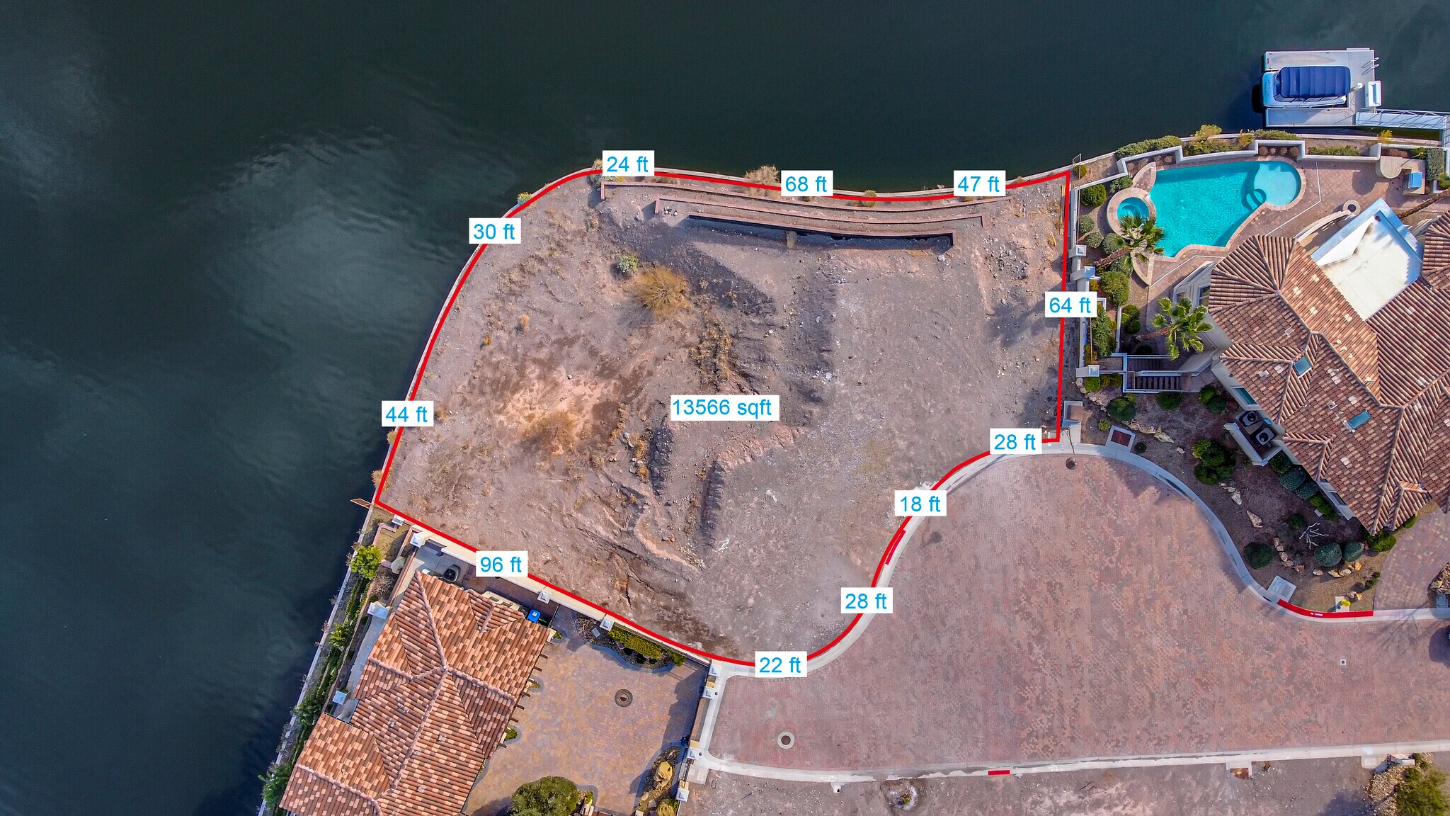 6 Lido Nord, Henderson, NV for sale Aerial- Image 1 of 2