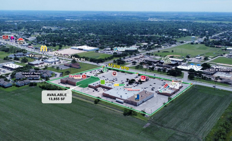 3114 N Main Ave, Taylor, TX à louer - Photo du bâtiment - Image 3 de 7