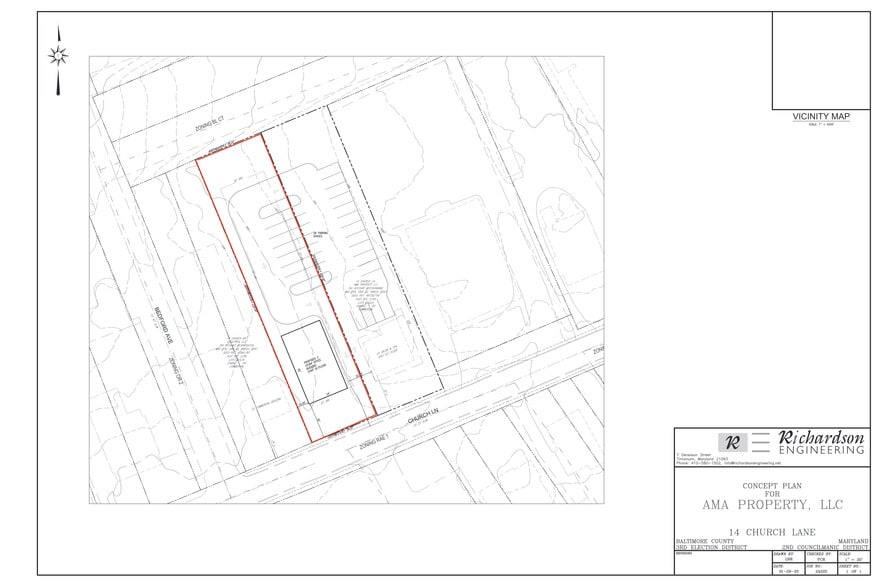 16 Church Ln, Pikesville, MD for sale - Site Plan - Image 3 of 3