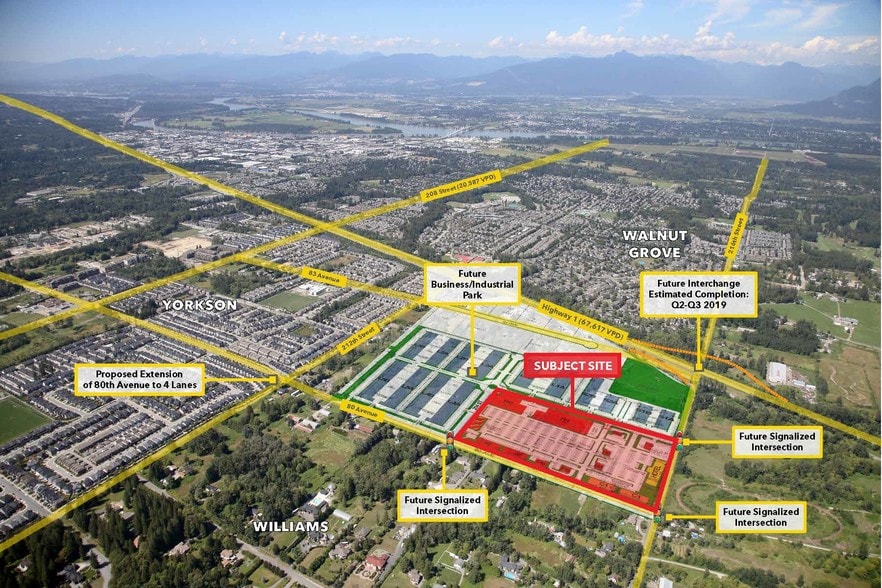 216th St, Langley, BC for sale - Aerial - Image 1 of 1