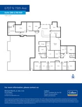 6707 N 19th Ave, Phoenix, AZ à louer Plan d’étage- Image 1 de 1