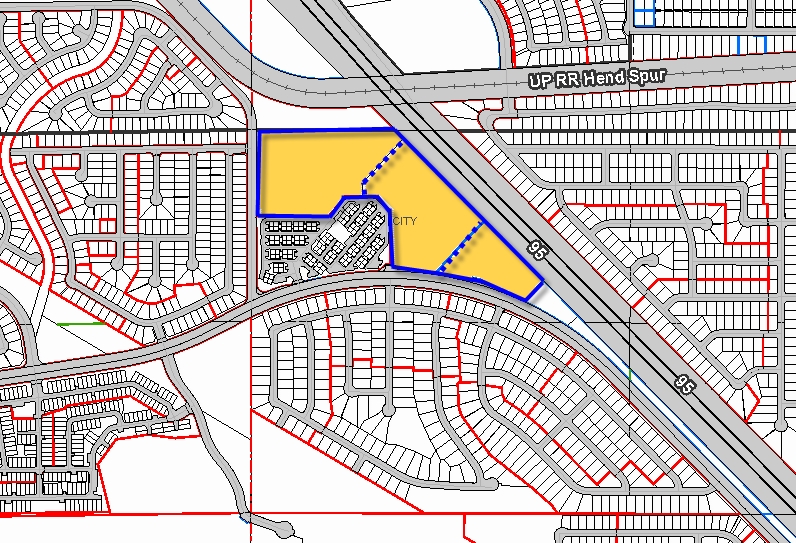 540 W Horizon Ridge Pky, Henderson, NV à vendre - Plan cadastral - Image 1 de 1