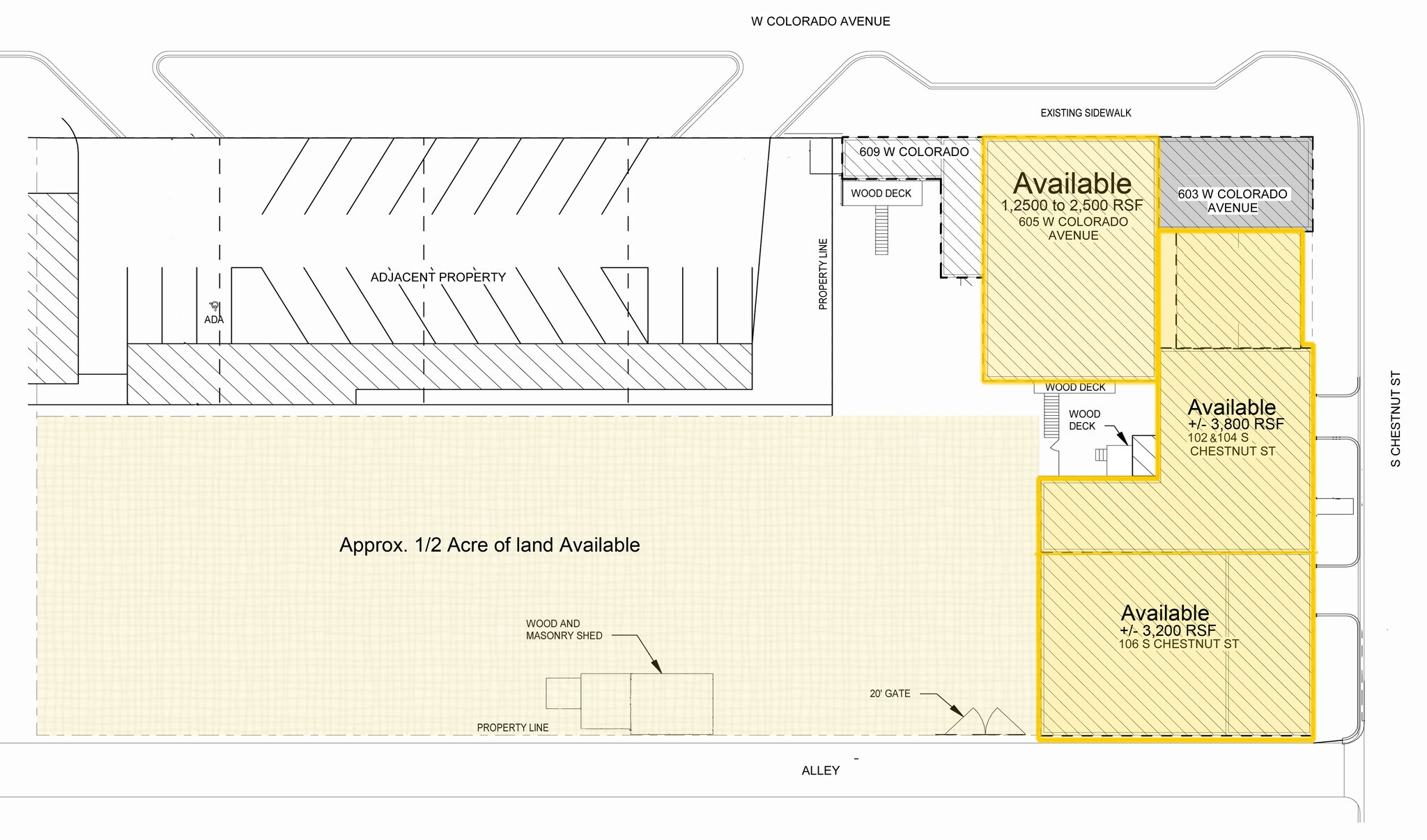 603-605 W Colorado Ave, Colorado Springs, CO for lease Primary Photo- Image 1 of 13