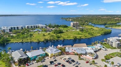 3444 Marinatown Ln, North Fort Myers, FL - AERIAL  map view