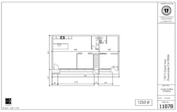1105-1107 S Coast Hwy, Oceanside, CA for sale Floor Plan- Image 1 of 2