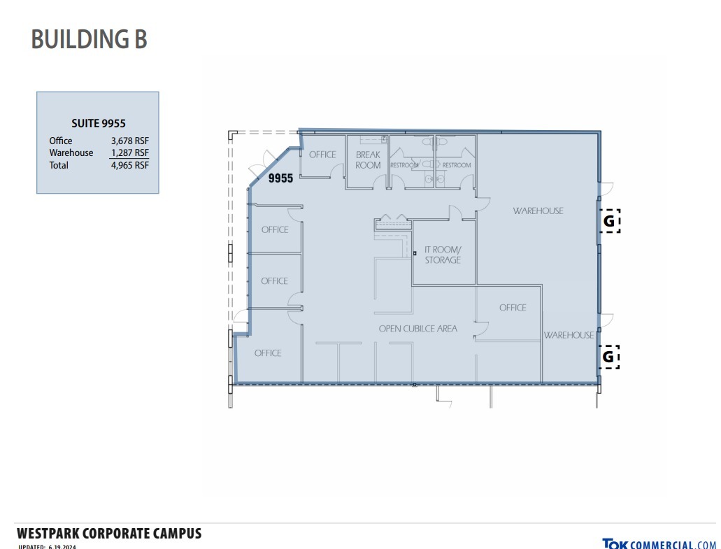 9985-9999 Emerald St, Boise, ID à louer Plan d  tage- Image 1 de 1