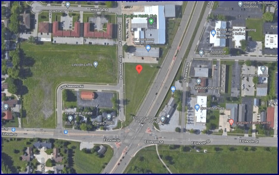 908-910 Four Seasons Rd, Bloomington, IL à vendre - Aérien - Image 2 de 2