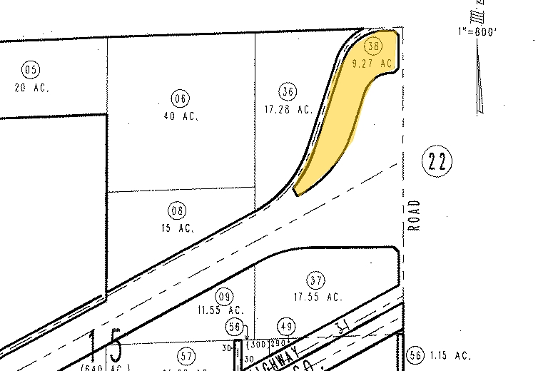 Harvard Rd & Hwy I-15, Newberry Springs, CA à vendre - Plan cadastral - Image 2 de 6