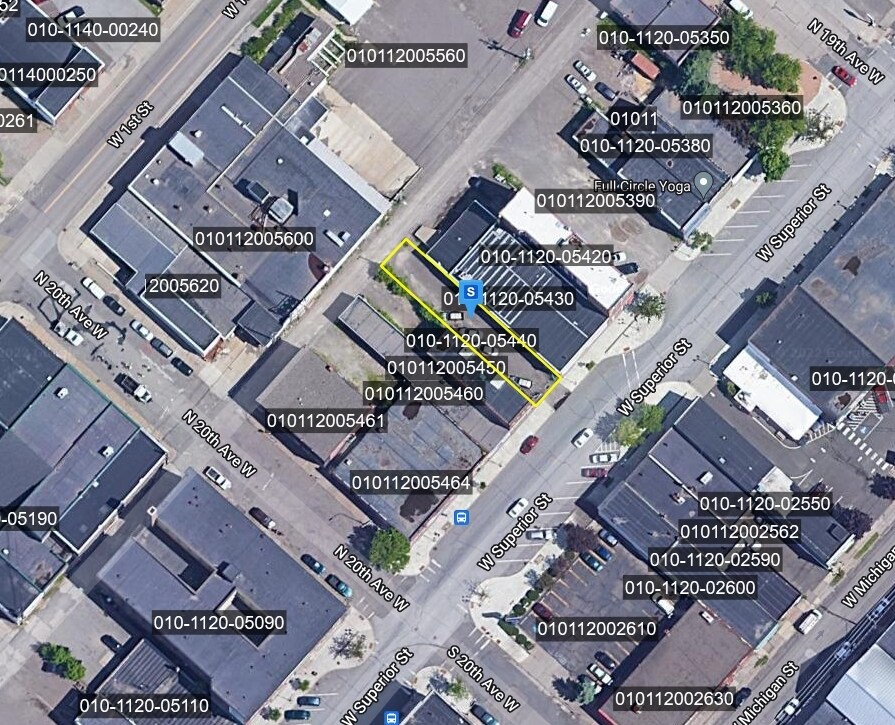1915 W Superior St, Duluth, MN à vendre Plan cadastral- Image 1 de 2