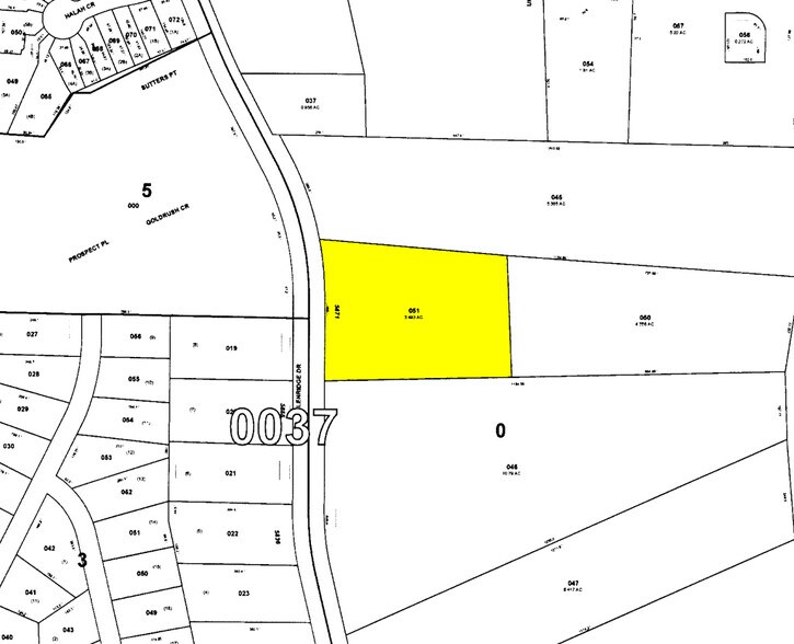 5871 Glenridge Dr NE, Atlanta, GA à louer - Plan cadastral - Image 2 de 4