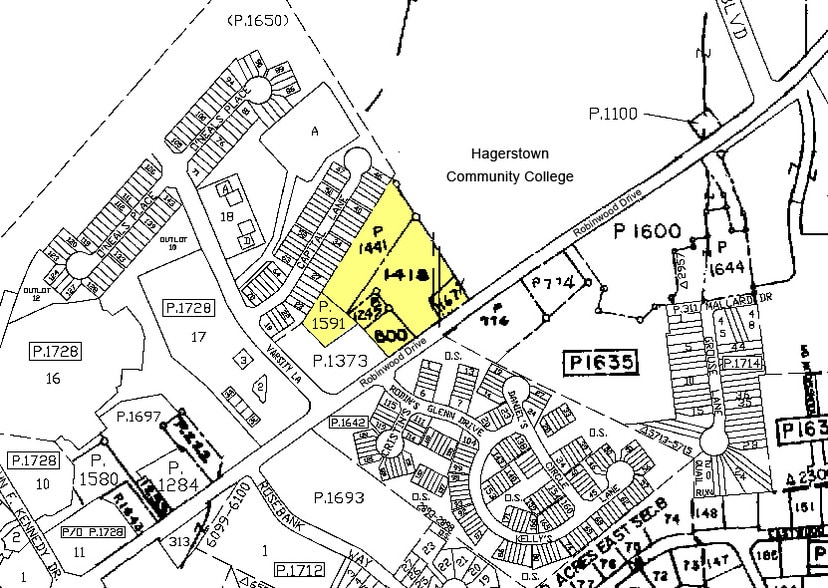 11310 Robinwood Dr, Hagerstown, MD for sale - Plat Map - Image 1 of 19