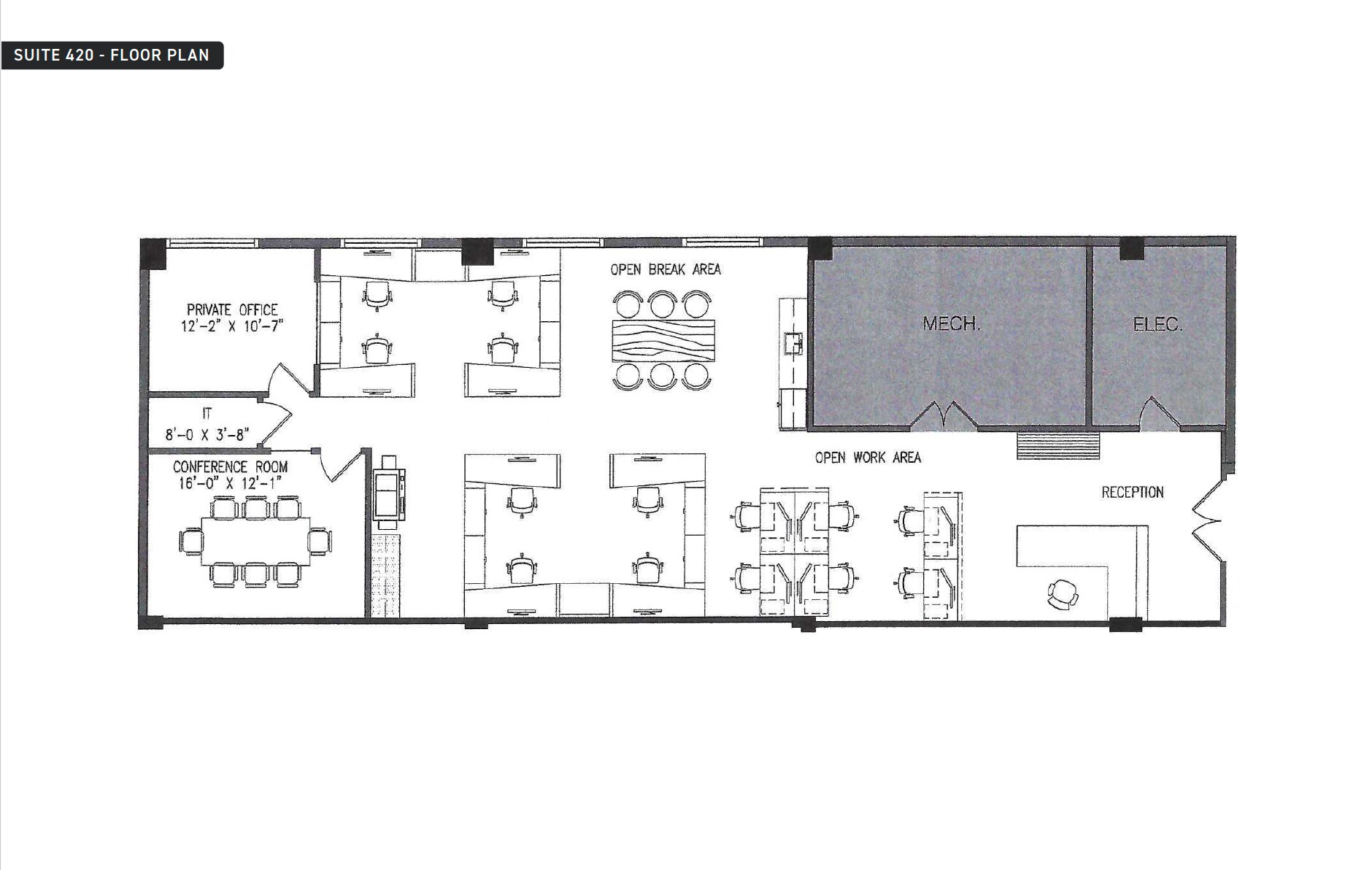 11388-11390 W Olympic Blvd, Los Angeles, CA à louer Plan d’étage- Image 1 de 1