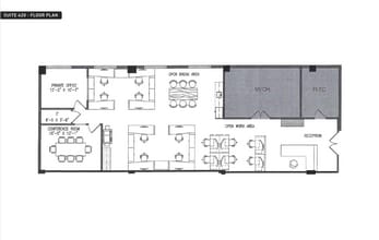11388-11390 W Olympic Blvd, Los Angeles, CA à louer Plan d’étage- Image 1 de 1