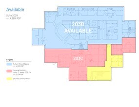 203 Mocksville Ave, Salisbury, NC à louer Plan d’étage- Image 1 de 2